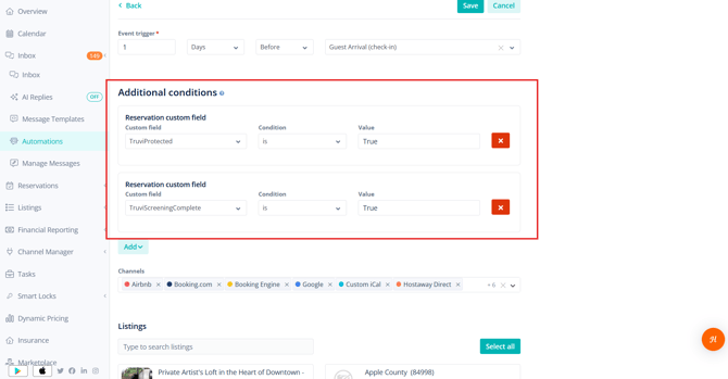 Screening and prtecton HA