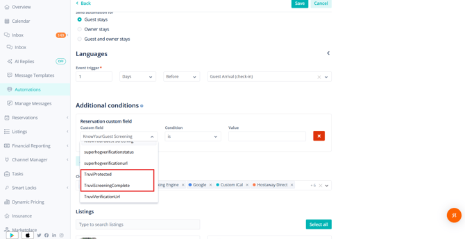 relevant conditions HA